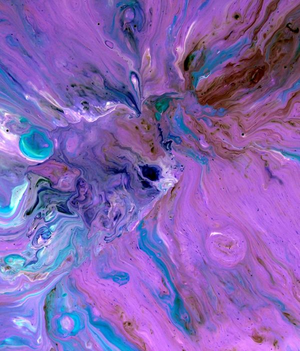 Abstract violet glow representing energy flow and movement